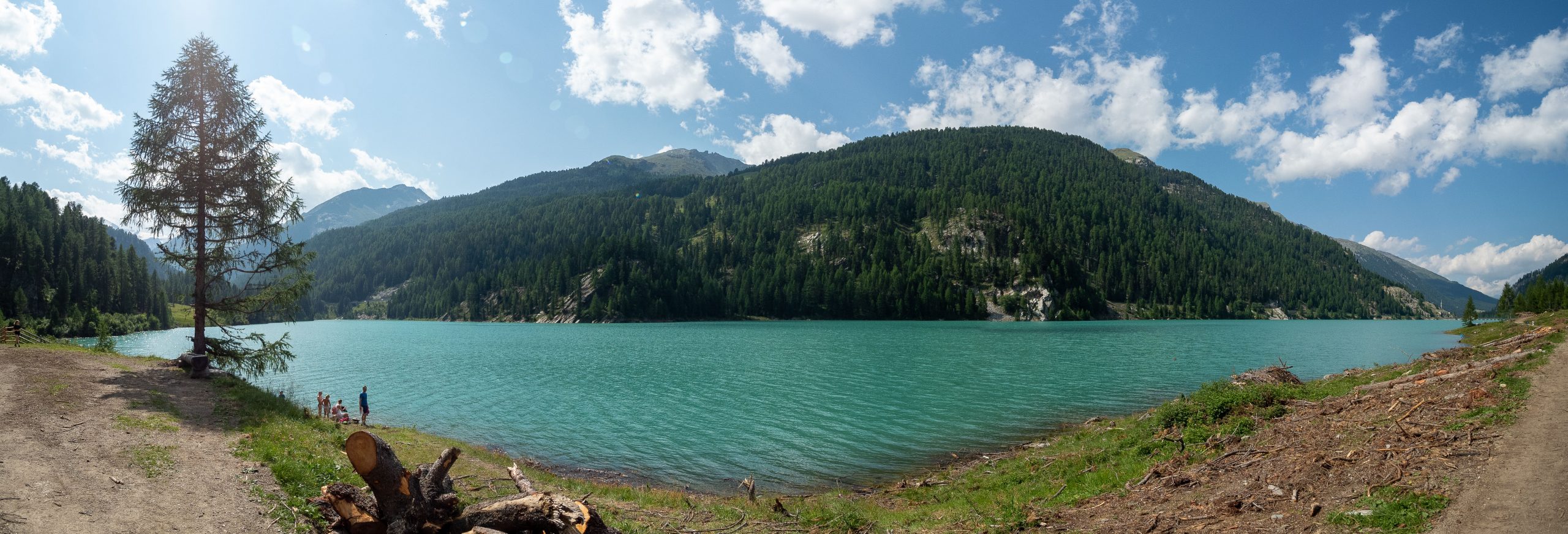 Panoramica del lago